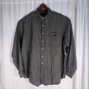 Ralph Lauren Plaid Classic Fit Button Down Shirt Men's Long Sleeve XL